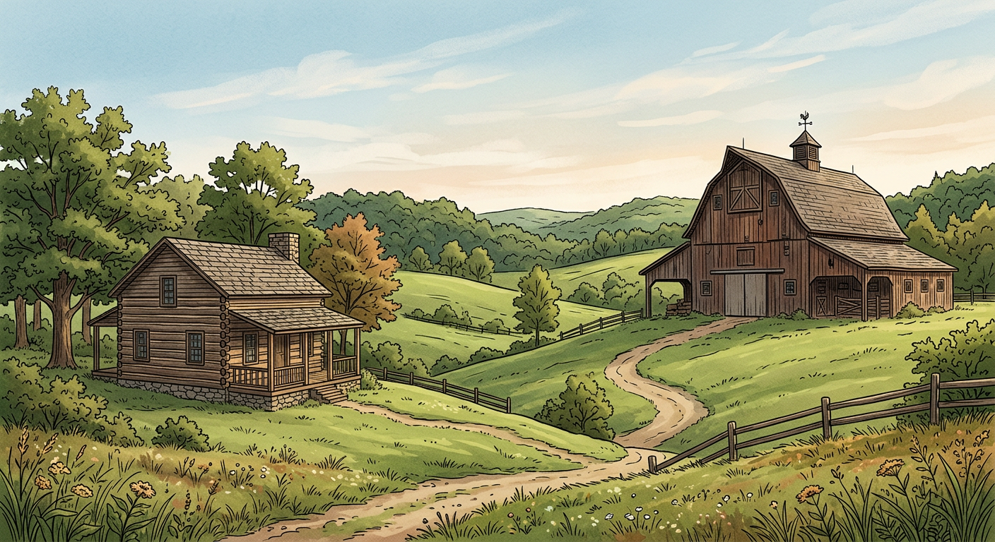 Wildwood Weighs Historic Landmark Status for Pre-1873 Log Cabin and Century-Old Barn Tonight