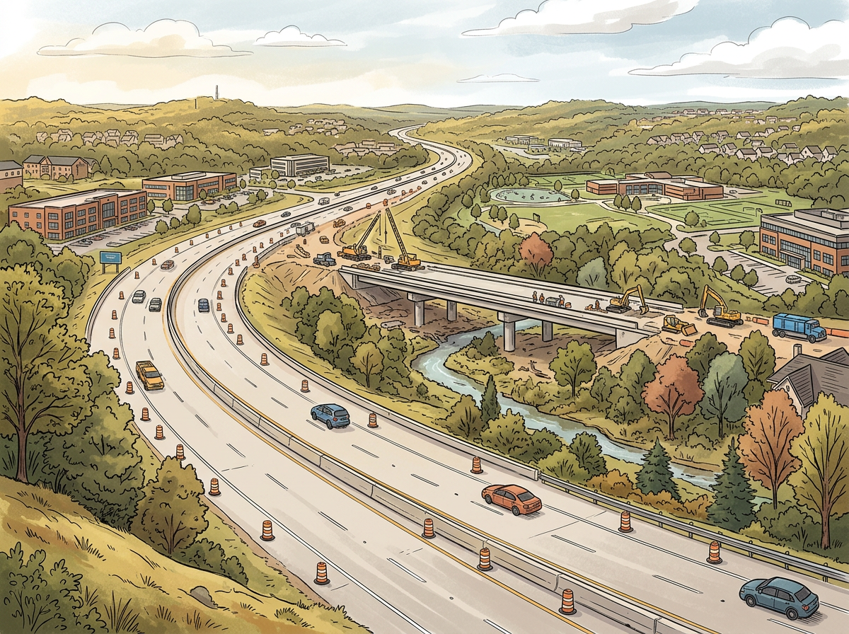 MoDOT's $65 Million I-44 Rebuild Between Eureka and Valley Park Starts Spring 2027