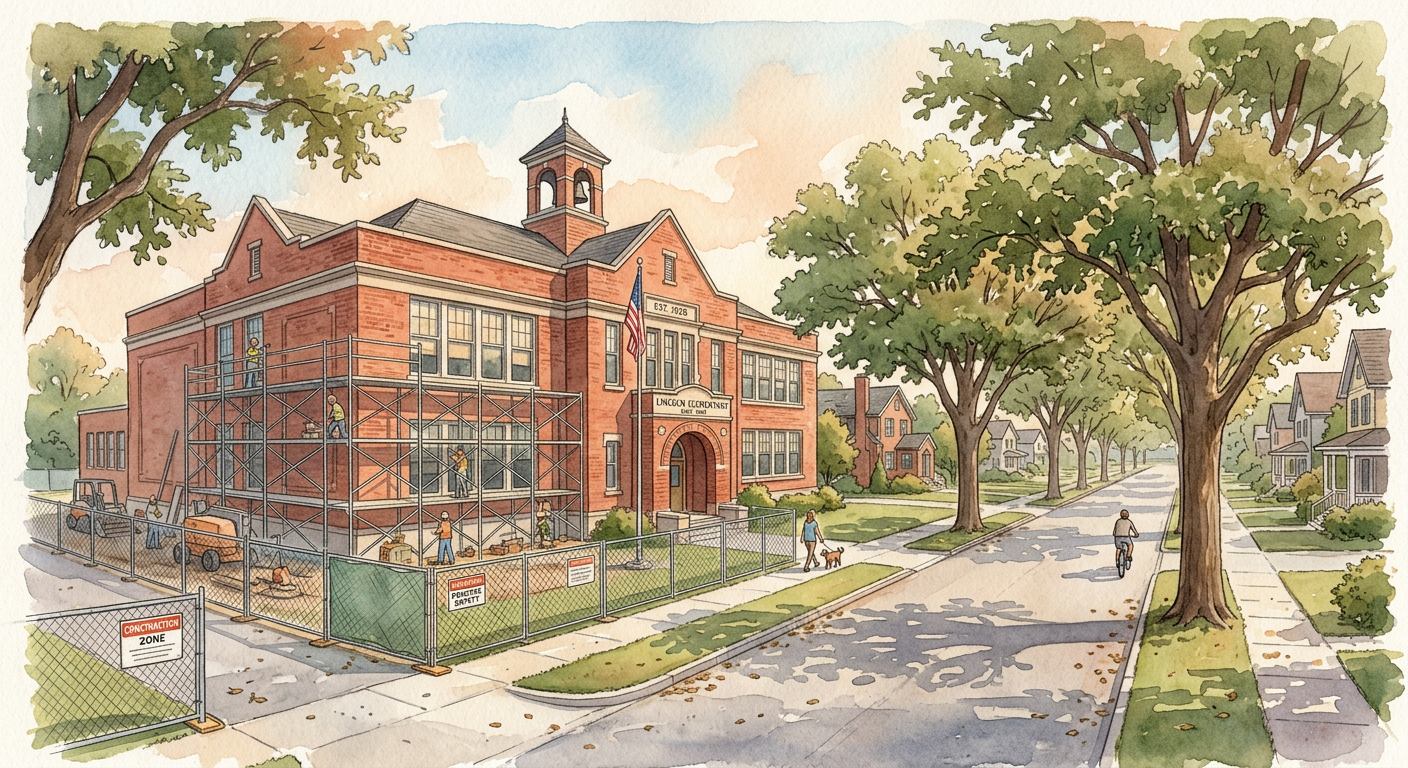 Construction Is Coming to Four D102 Schools — So Summer Vacation Just Got Extended