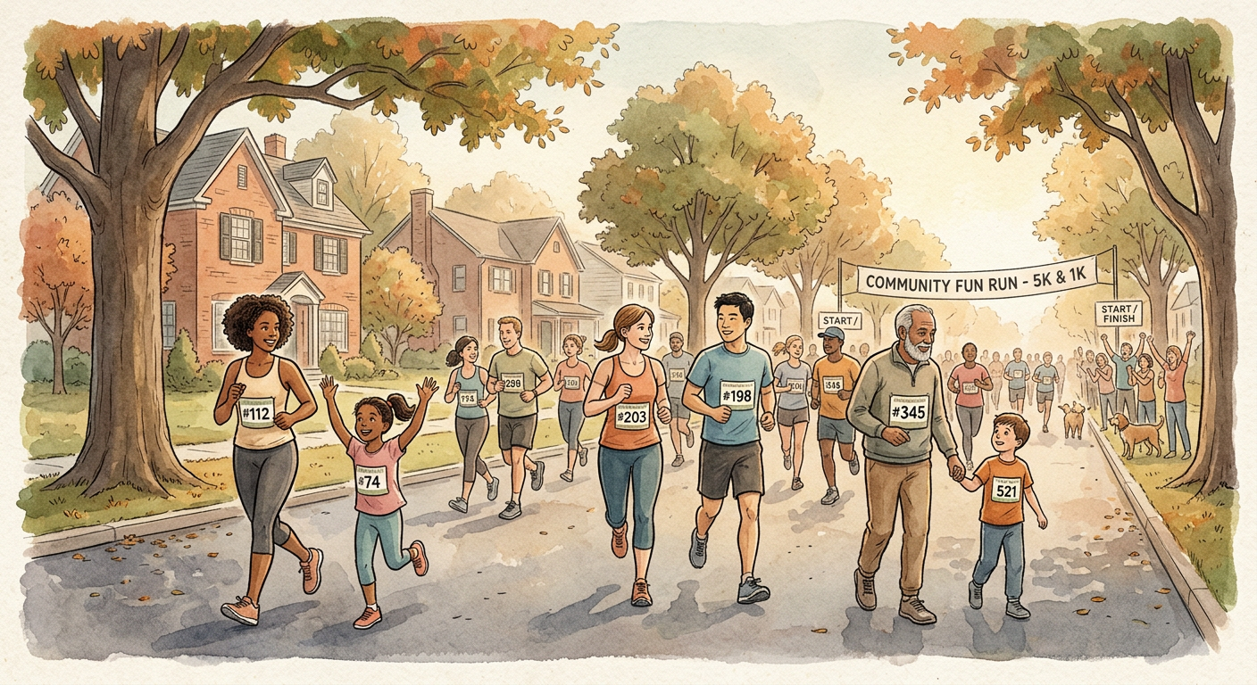 This Weekend in La Grange: A 5K, a Card Show, and Zero Excuses