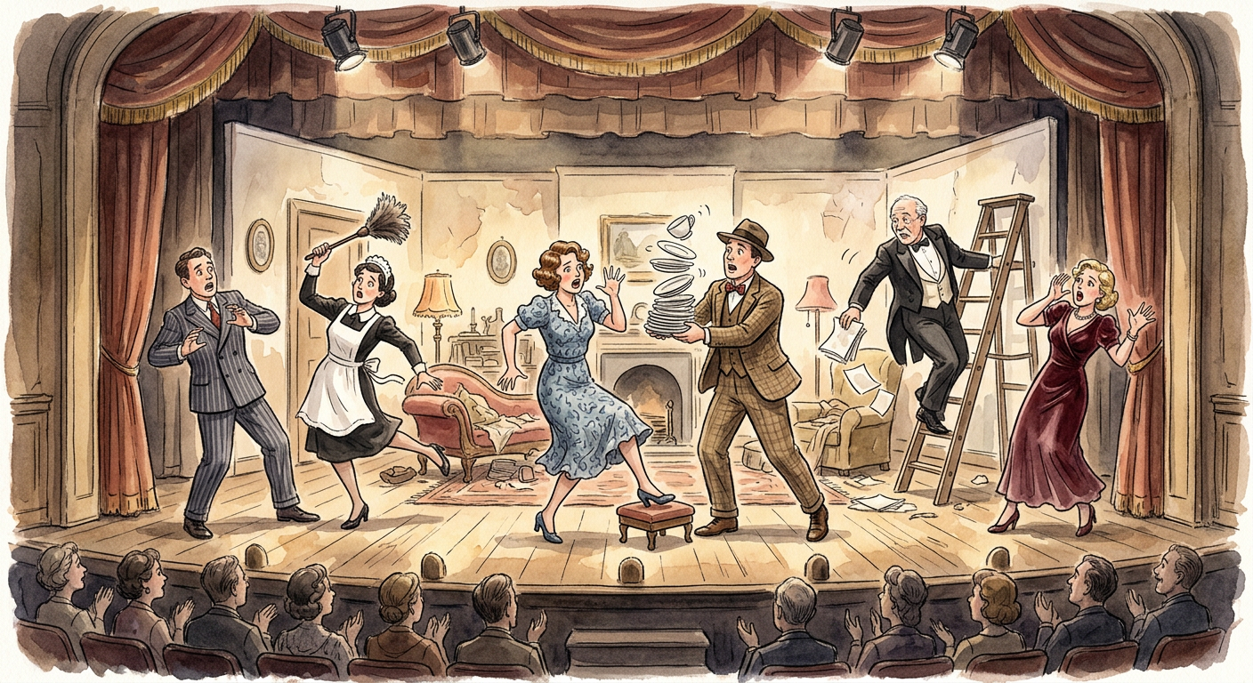 LATTE Theater Stages Hitchcock Parody "The 39 Steps" May 7–9 in Western Springs