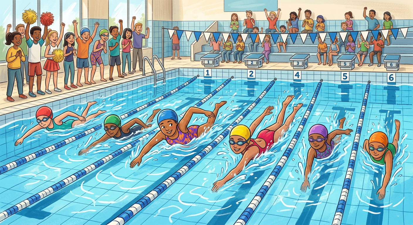 Four Lions Headed to Division I Programs After LTHS Girls Swimming's Best State Finish in Years