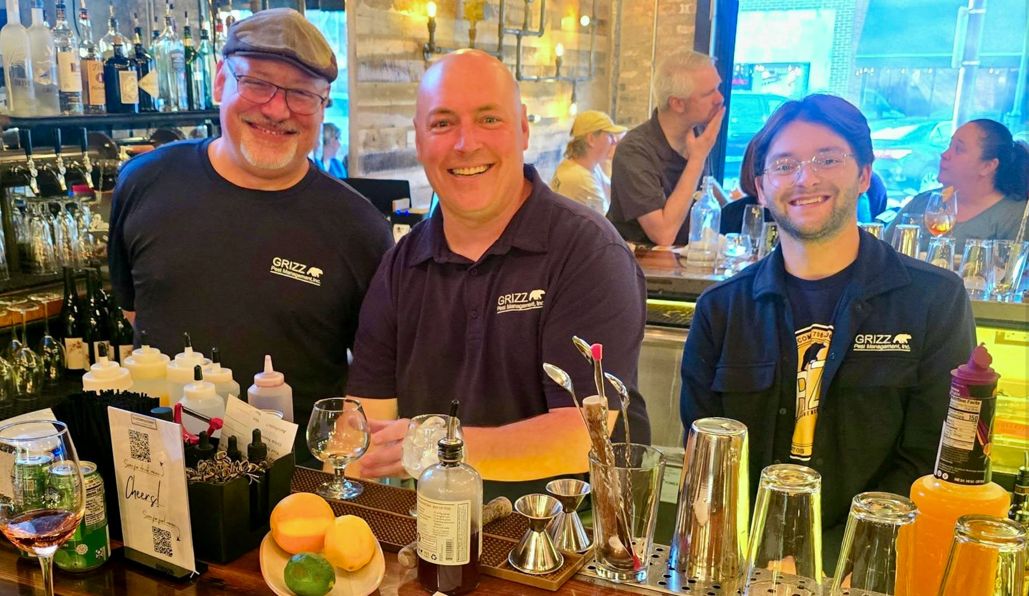La Grange Pest Control Team Tends Bar Tonight — Tips Go to Local Dog Rescue