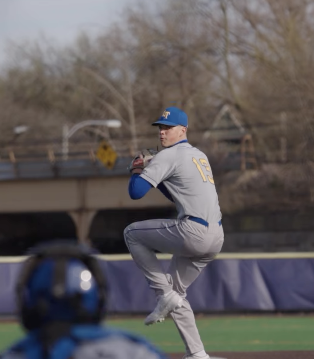 Slightom Fires No-Hitter as Lions Crush York 10-0